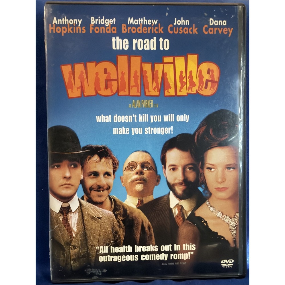 The Road to Wellville DVD Out of Print RARE Anthony Hopkins / John Cusack OOP